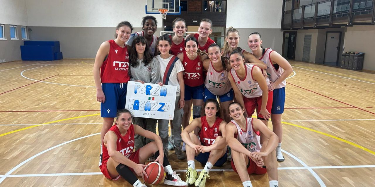 U20 Femminile: domani a Vilnius l’inizio del campionato Europeo