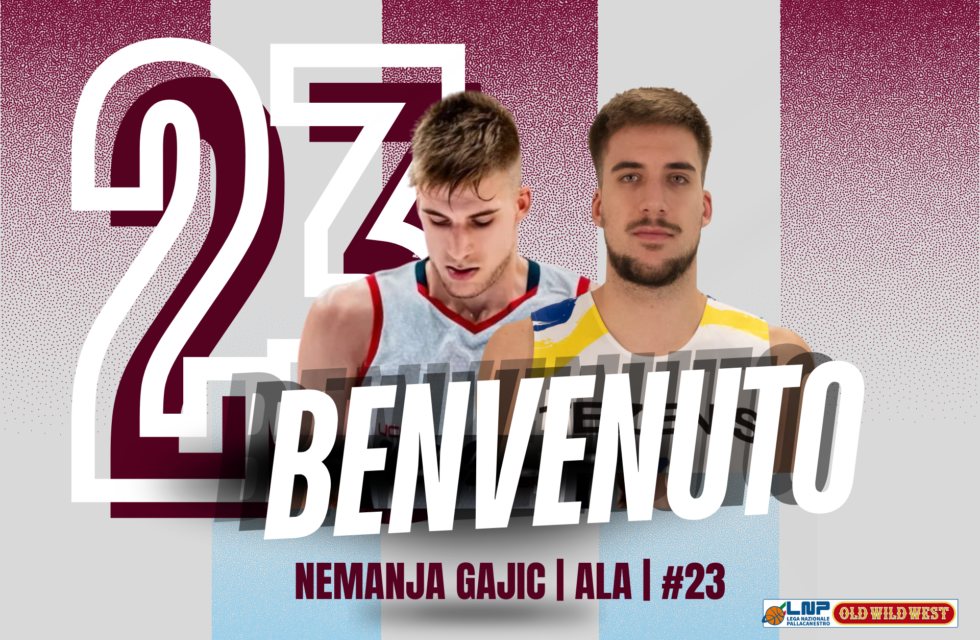 Rieti, ufficiale la firma di Nemanja Gajic