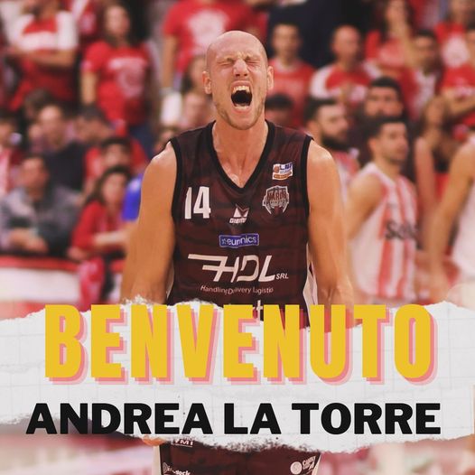 Juvi Cremona, ufficiale la firma di Andrea La Torre
