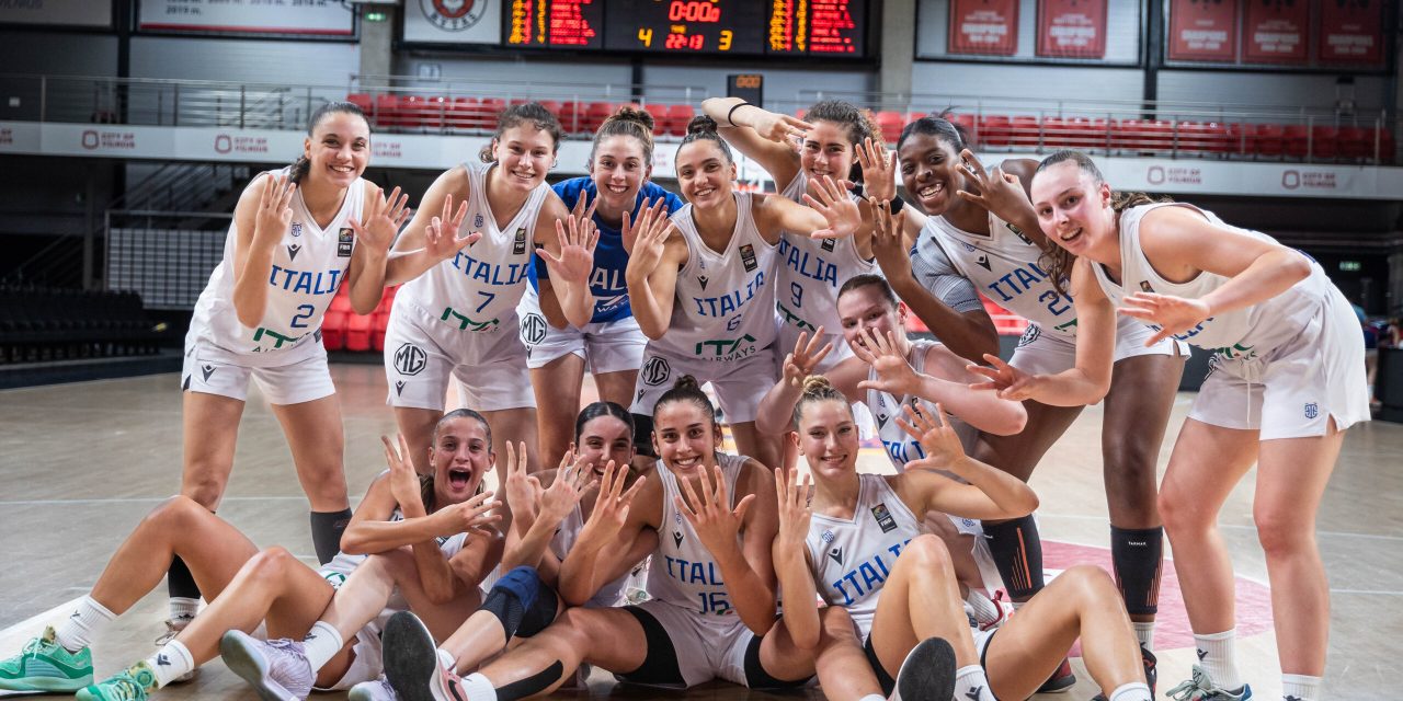 Europeo U20 femminile: Italbasket ai quarti di finale, sconfitta la Serbia 91-63