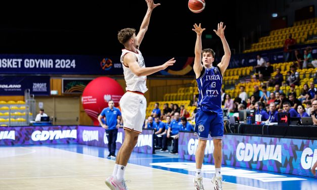 Europeo U20: L’Italbasket al debutto travolge la Germania (87-67)