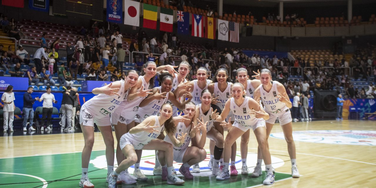 Mondiale U17: L’Italbasket annichilisce il Messico 70-41, agli ottavi di finale troverà l’Argentina