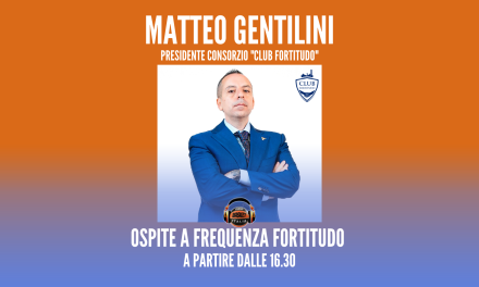 Domani Matteo Gentilini ospite a Radio Basket Italia nel corso di “Frequenza Fortitudo”