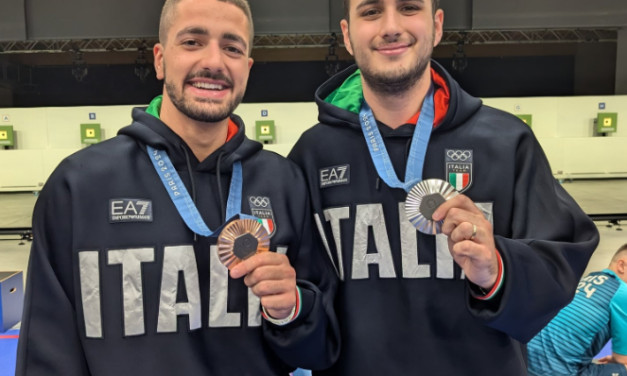 BM PARIS 2024/ Altre due medaglie per l’Italia: Federico Nilo Maldini e Paolo Monna conquistano l’argento ed il bronzo nel tiro a segno nella pistola ad aria 10 metri