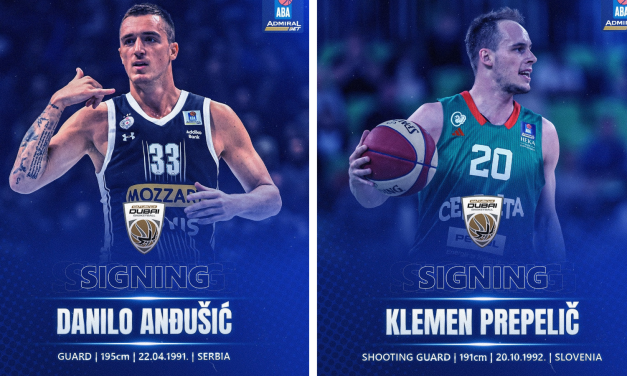 LEGA ABA, MERCATO: ANĐUŠIĆ E PREPELIČ AL DUBAI CON ABBAS E RADOŠEVIĆ – DI MATTEO CAZZULANI