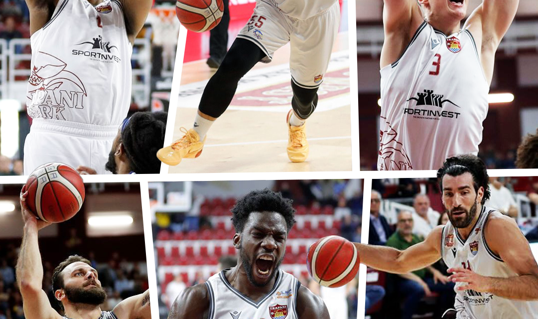 Trapani, confermati sei giocatori tra cui Amar Alibegovic e Stefano Gentile