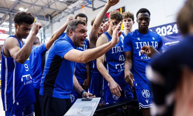 Europeo U20: L’Italbasket sconfigge la Cechia 71-59, agli ottavi incontrerà la Polonia