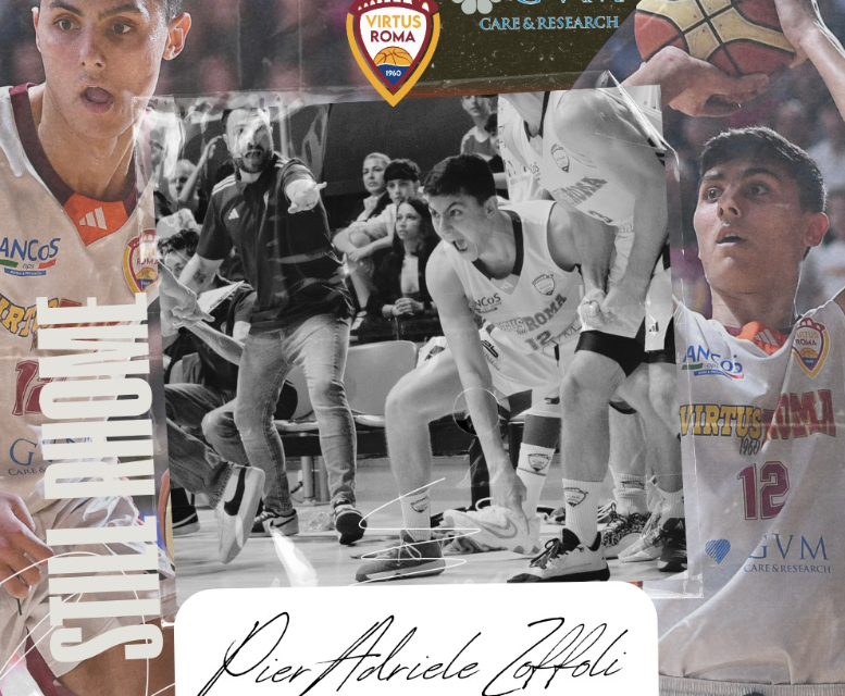Virtus Roma 1960, confermato Pier Adriele Zoffoli