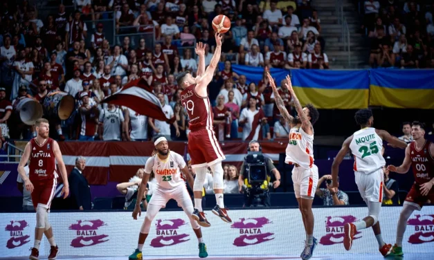 SPECIALE BM / ROAD TO PARIS 2024 – LA LETTONIA DI BANCHI E LOMAZS SI IMPONE SUL CAMERUN. ANDRÀ IN FINALE DOVE TROVERÀ IL BRASILE