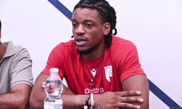 Pistoia, presentato Micheal Anumba: “Sono un vincente e lavoro soltanto per ottenere le vittorie con la squadra”