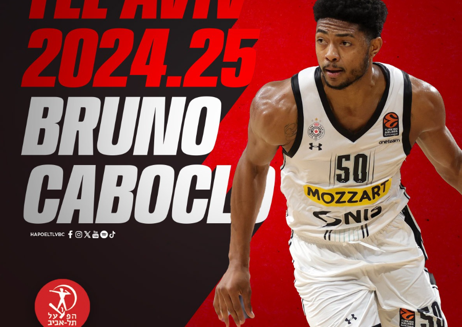 Hapoel Tel Aviv, ufficiale l’ingaggio di Bruno Caboclo
