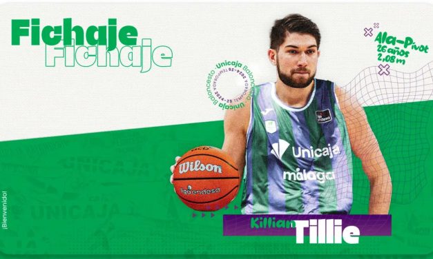 Unicaja Malaga, ufficiale l’arrivo di Tillie