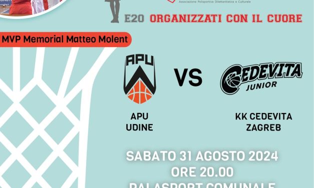 BM SPECIALE PRESEASON / TEST INTERNAZIONALE TRA APU UDINE E CEDEVITA JUNIOR – DI MATTEO CAZZULANI