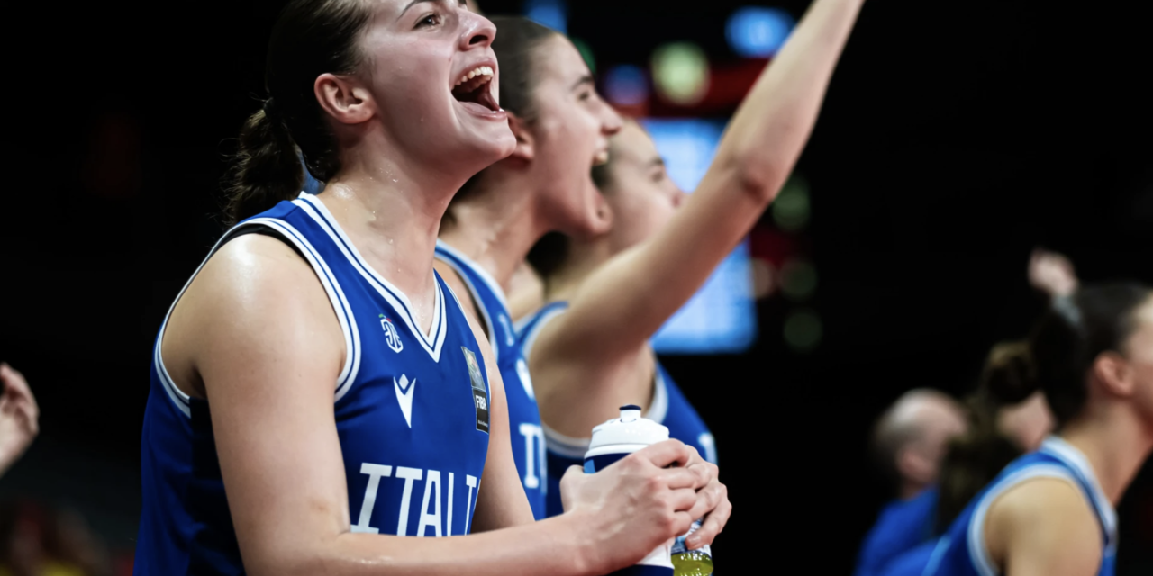 Europeo U16F: L’Italia travolge la Svezia 61-46, agli ottavi la sfida con la Grecia