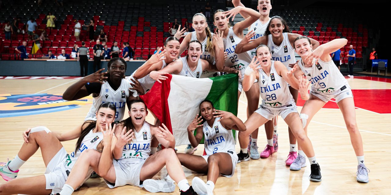 Europeo U16F: L’Italia stacca il pass per la semifinale, sconfitto il Belgio 68-62