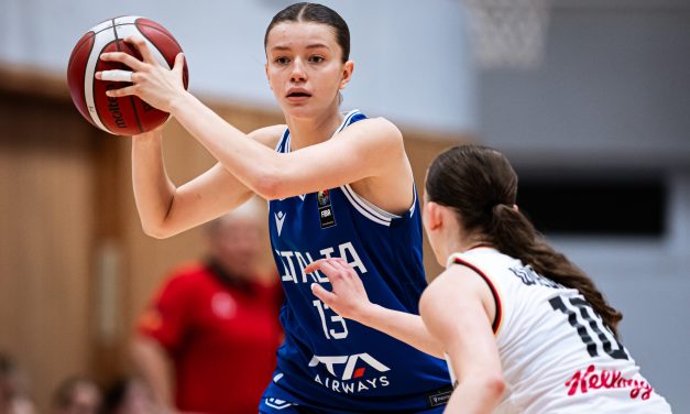 Europeo U16F: Prima sconfitta per l’Italia, la Germania vince 55-52 dopo un tempo supplementare