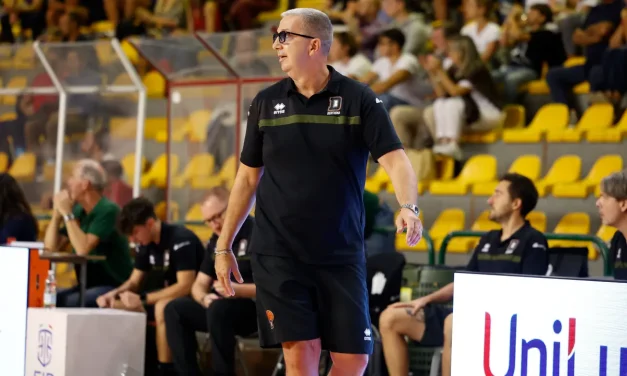 Tortona, l’analisi di coach De Raffaele: “Le condizioni fisiche della squadra sono abbastanza buone”