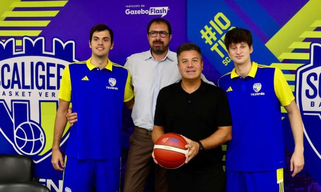 Palumbo e Faggian felici ed entusiasti di essere a Verona