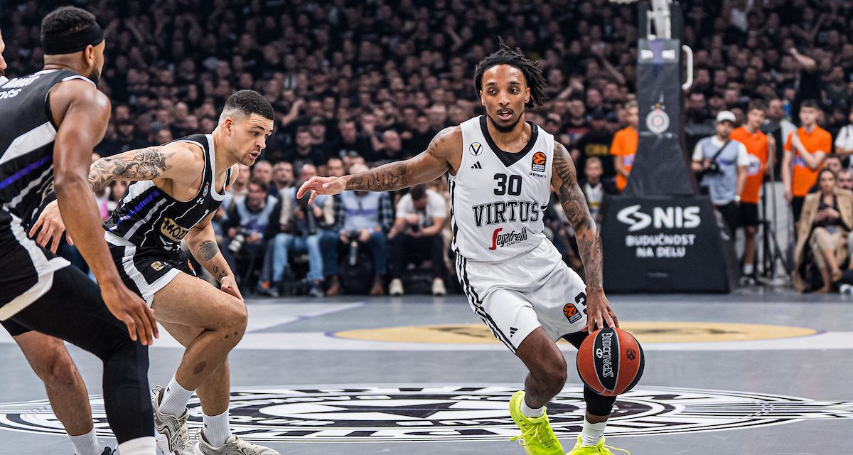 BM DA EUROLEAGUE/ CAPOLAVORO VIRTUS ALLA STARK ARENA: PARTIZAN BATTUTO 70-69 – di EUGENIO PETRILLO