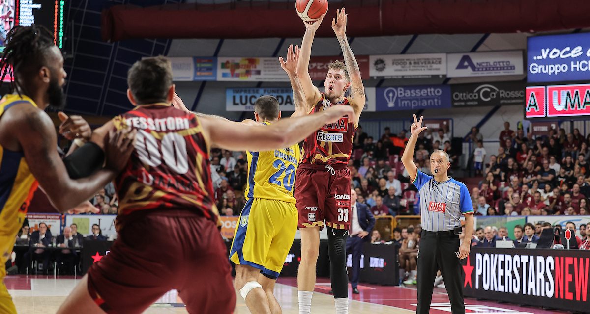 BM DA LBA/ Una buona Scafati per 35 minuti non basta, alla fine la Reyer esce a testa alta sul 75-69. – di Ilaria Tubia