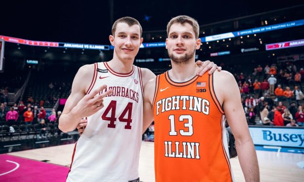 BM ON NCAA / VA A TOMISLAV DI ILLINOIS IL DERBY DEI FRATELLI IVIŠIĆ CONTRO L’ARKANSAS DI ZVONIMIR. SPLENDE ANCHE IL LITUANO JAKUČIONIS – DI MATTEO CAZZULANI