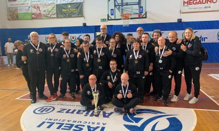 TERMINATI I CAMPIONATI NAZIONALI DI BASKET FISDIR: La favola del basket 4ever, nato 10 anni fa, conquista la medaglia di bronzo