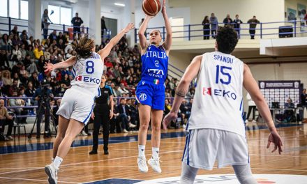 Eurobasket Women 2025 Qualifiers: Primo ko per l’Italbasket, la Grecia vince 56-45