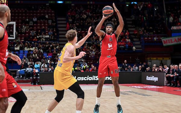 BM DA EUROLEAGUE/ MVP TIME: UN LEDAY MONUMENTALE (22 PUNTI E 7 RIMBALZI) RILANCIA LE AMBIZIONI EUROPEE DI MILANO- di VALERIO LAURENTI