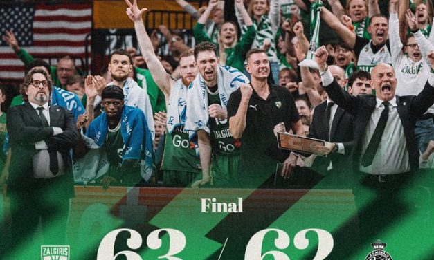 BM DA Euroleague/ Lo Zalgiris Kaunas vince ancora in volata e si conferma in vetta, il Monaco va ko 63-62 – di Valerio Laurenti