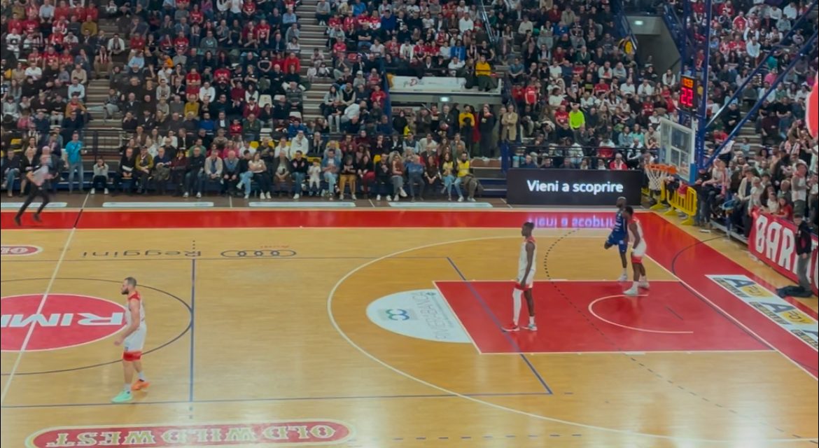 BM ON A2/ Rimini suona la dodicesima, Brindisi ko nel segno di Robinson – di Matteo Briolini