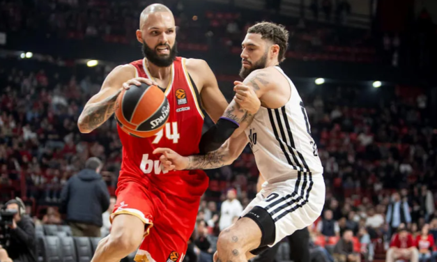 BM DA EUROLEAGUE / LE PAGELLE DI OLYMPIACOS – VIRTUS: VEZENKOV E FOURNIER SONO LETALI IN ATTACCO. BELINELLI E MORGAN NON BASTANO A IVANOVIC – DI MATTEO ORSOLAN