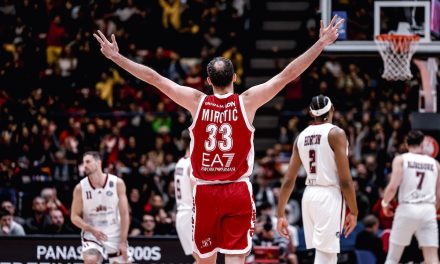 FOCUS BM/ BIG MAN LBA: I 33 PUNTI DI MIROTIC GUIDANO L’OLIMPIA AL SUCCESSO  – DI ALVISE BALDAN