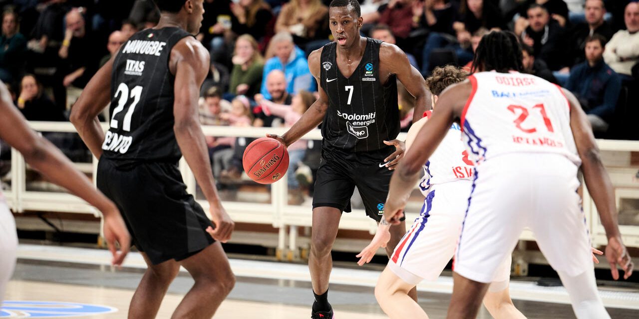 BM ON EUROCUP/ TRENTO DISTRUTTA IN CASA DAGLI WOLVES VILNIUS-DI MATTEO CAPPELLI