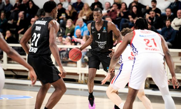 BM ON EUROCUP/ TRENTO DISTRUTTA IN CASA DAGLI WOLVES VILNIUS-DI MATTEO CAPPELLI