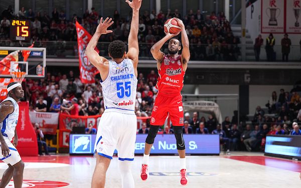 BM ON LBA / Trieste domina al Palabigi, Reggio Emilia sconfitta 81-96 – DI MARIA FEDERICA TROMELLINI