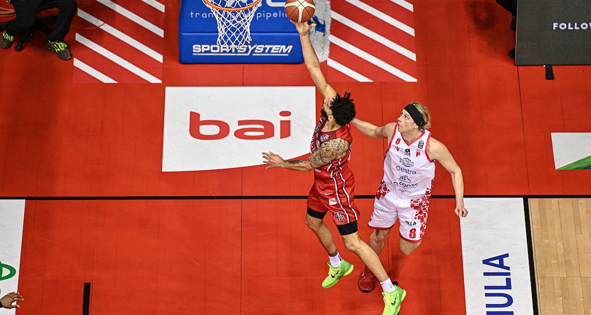 BM ON LBA/ TRIESTE VINCE ANCORA, PER PISTOIA É SEMPRE PIÚ NOTTE FONDA-DI MATTEO CAPPELLI