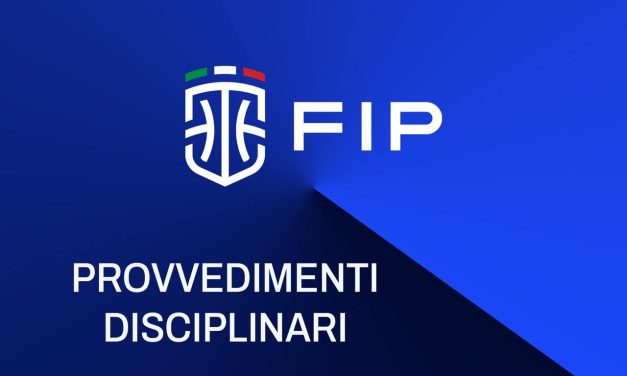 SERIE A E A2 I PROVVEDIMENTI DISCIPLINARI DELLE GARE DEL WEEKEND: SQUALIFICA PER COACH NICOLA BRIENZA DI CANTÙ