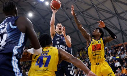 BM ON LBA/ SCAFATI NON ENTRA IN CAMPO NEL TERZO QUARTO, PROVA A RECUPERARE MA NAPOLI CONTROLLA E VA A VINCERE IL DERBY 91-81 – DI ALESSIO APICELLA