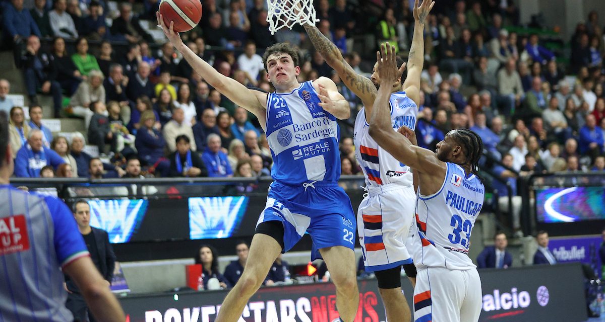 BM ON LBA/ – SASSARI ESPUGNA IL PALAVERDE PER 76 A 70 – DI ALVISE BALDAN