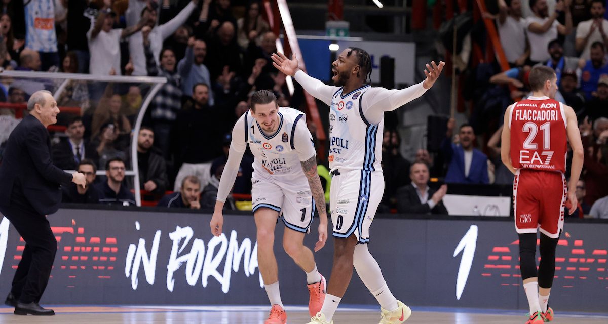 FOCUS BM/ IL MOMENTO DEL WEEKEND LBA: NAPOLI NON MUORE MAI, LA RIMONTA CON MILANO E’ UN POEMA EPICO – DI ALESSIO APICELLA