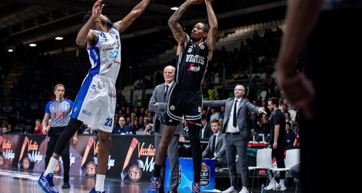 BM GAMEDAY LBA/ VIRTUS BOLOGNA SECONDO TEMPO STELLARE, BRESCIA AL TAPPETO (91-79) – di EUGENIO PETRILLO