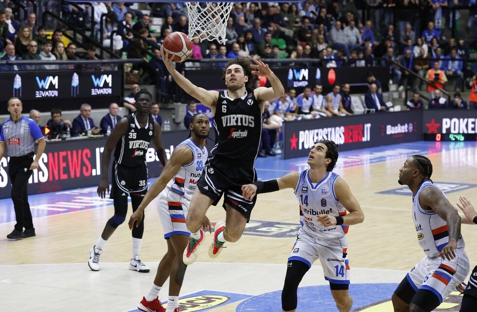 BM ON LBA/ – UNA VIRTUS COMPATTA BATTE TREVISO E RIMANE IN VETTA CON BRESCIA E TRAPANI – DI ALVISE BALDAN