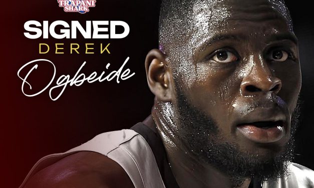 BM ON LBA: TRAPANI SHARK, NUOVO ACQUISTO, ARRIVA IL CENTRO DEREK OGBEIDE
