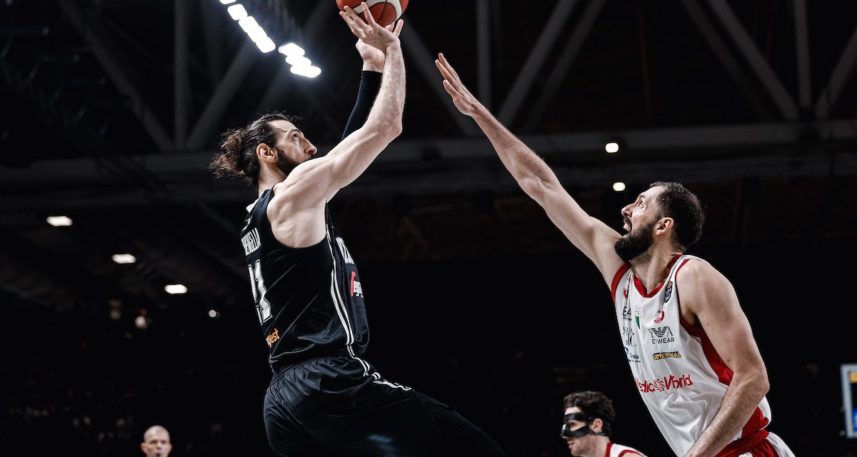BM GAMEDAY PLAYOFF LBA/ MVP TIME, SEMIFINALE GARA2: TORNIKE SHENGELIA, UOMO SIMBOLO E TRASCINATORE DELLA SUA AMATA VIRTUS NEL DERBY D’ITALIA – di EUGENIO PETRILLO