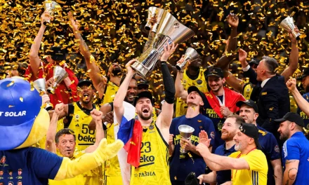 BM DA F4 EUROLEAGUE/ IL FENERBAHCE È CAMPIONE D’EUROPA, MELLI CORONA IL SUO SOGNO: MONACO BATTUTO 81-70