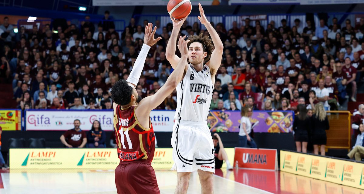 VIRTUS BOLOGNA, PAJOLA: “VOCI DI MERCATO? CI RIDO SU. IVANOVIC UN CONDOTTIERO”