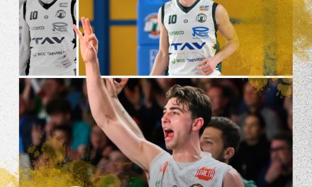 TROFEI LNP 2024/2025: MIGLIOR UNDER 21 B NAZIONALE TOMMASO VECCHIOLA (TAV Treviglio Brianza Basket)
