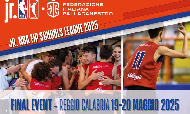 AL VIA LE FINALI JR. NBA / JR. WNBA FIP SCHOOLS LEAGUE 2024-25 A REGGIO CALABRIA