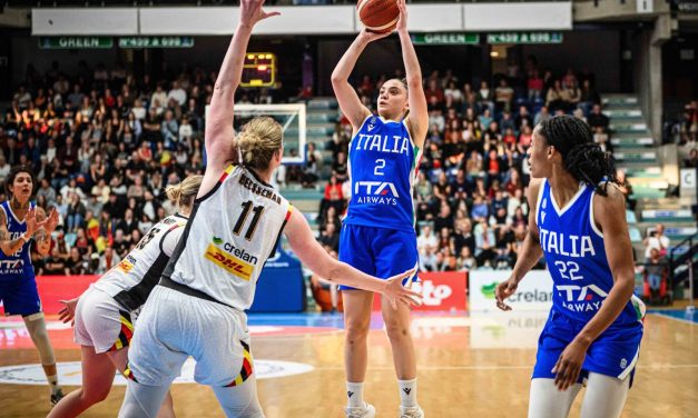 BM AZZURRO/ ITALBASKET FEMMINILE/PRIMA AMICHEVOLE AMARA:BELGIO RIMONTA E VINCE NELLA RIPRESA – DI MARGHERITA RUSSO