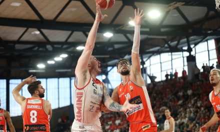 BM ON PLAYOFF A2/ SEMIFINALE GARA1: RIMINI VINCE IL PRIMO DERBY, FORLÌ KO (75-69) – di ALBERTO FOSCHI